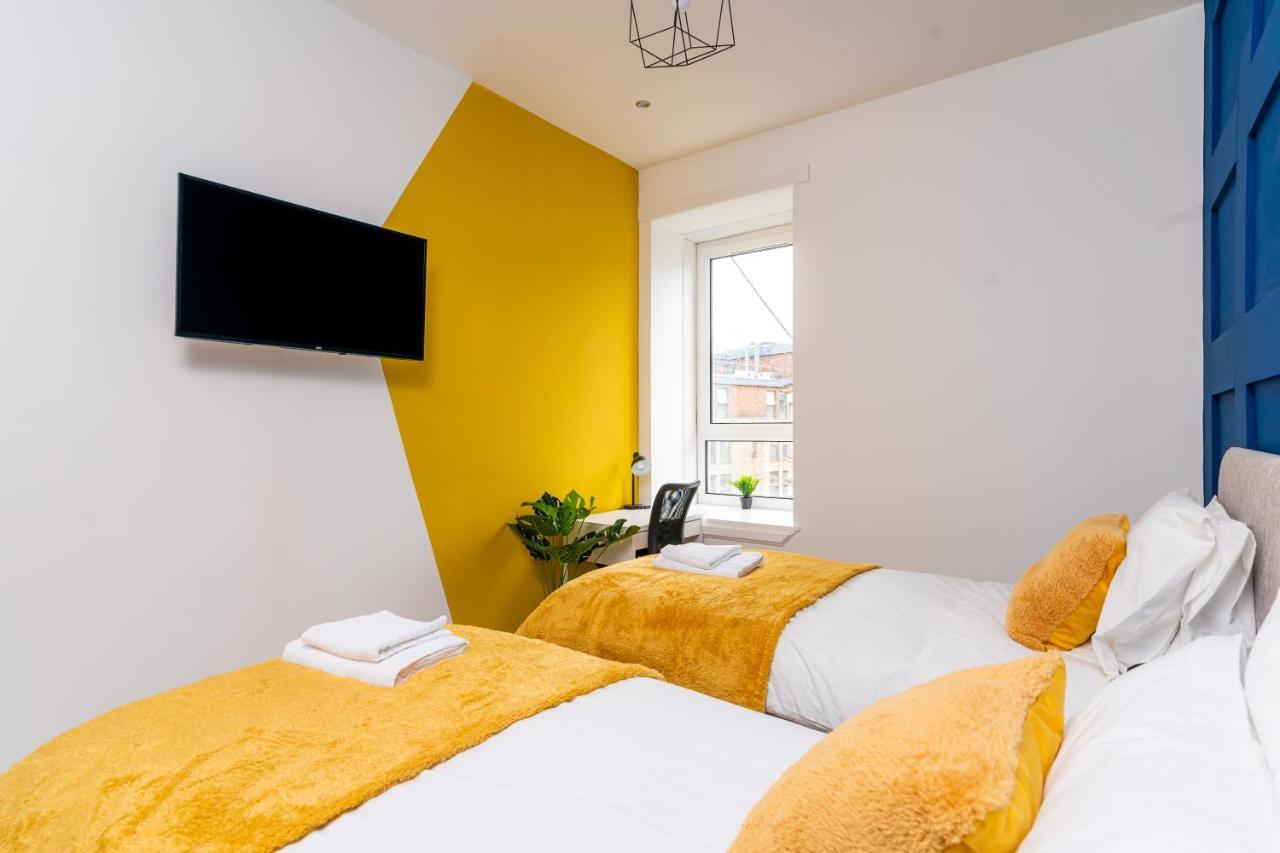 Cheerful 2 Bedroom Homely Apartment, Sleeps 6 Guest Comfy, 3X Double Bed, Parking, Free Wifi, Suitable For Business, Leisure Guest,Glasgow, Glasgow West End, Near City Centre 외부 사진