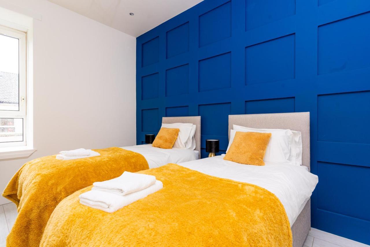 Cheerful 2 Bedroom Homely Apartment, Sleeps 6 Guest Comfy, 3X Double Bed, Parking, Free Wifi, Suitable For Business, Leisure Guest,Glasgow, Glasgow West End, Near City Centre 외부 사진