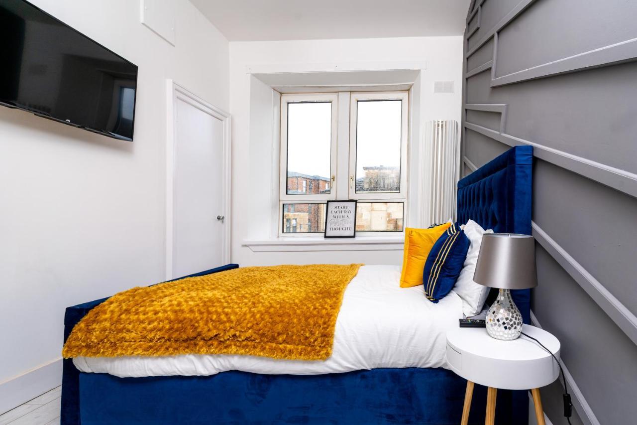 Cheerful 2 Bedroom Homely Apartment, Sleeps 6 Guest Comfy, 3X Double Bed, Parking, Free Wifi, Suitable For Business, Leisure Guest,Glasgow, Glasgow West End, Near City Centre 외부 사진