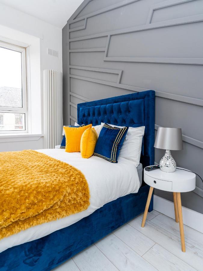 Cheerful 2 Bedroom Homely Apartment, Sleeps 6 Guest Comfy, 3X Double Bed, Parking, Free Wifi, Suitable For Business, Leisure Guest,Glasgow, Glasgow West End, Near City Centre 외부 사진