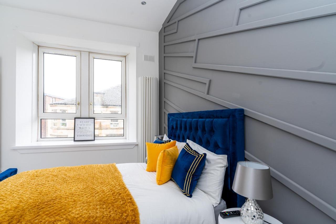Cheerful 2 Bedroom Homely Apartment, Sleeps 6 Guest Comfy, 3X Double Bed, Parking, Free Wifi, Suitable For Business, Leisure Guest,Glasgow, Glasgow West End, Near City Centre 외부 사진